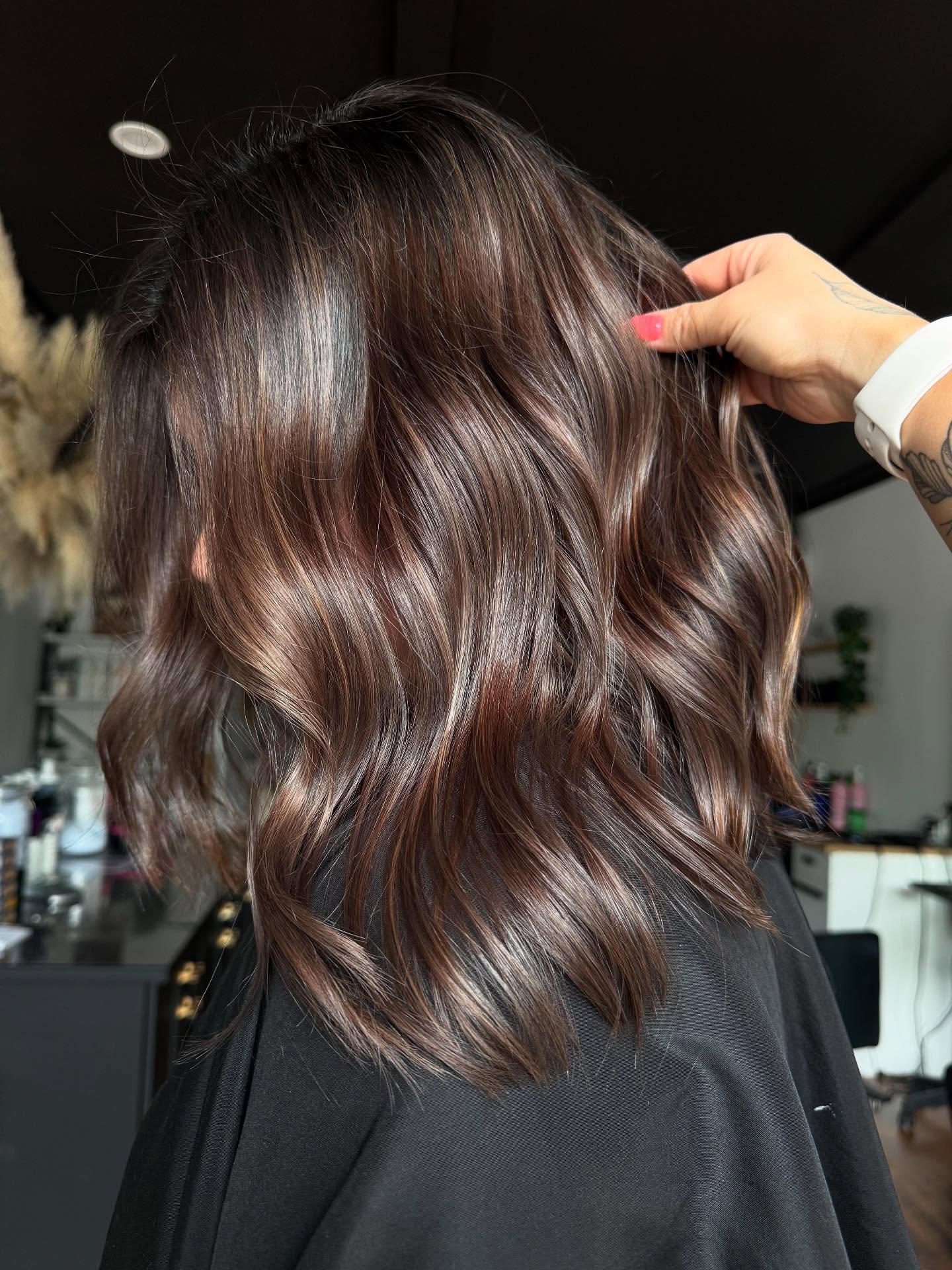 Hair colour work at A Blonde And A Brunette