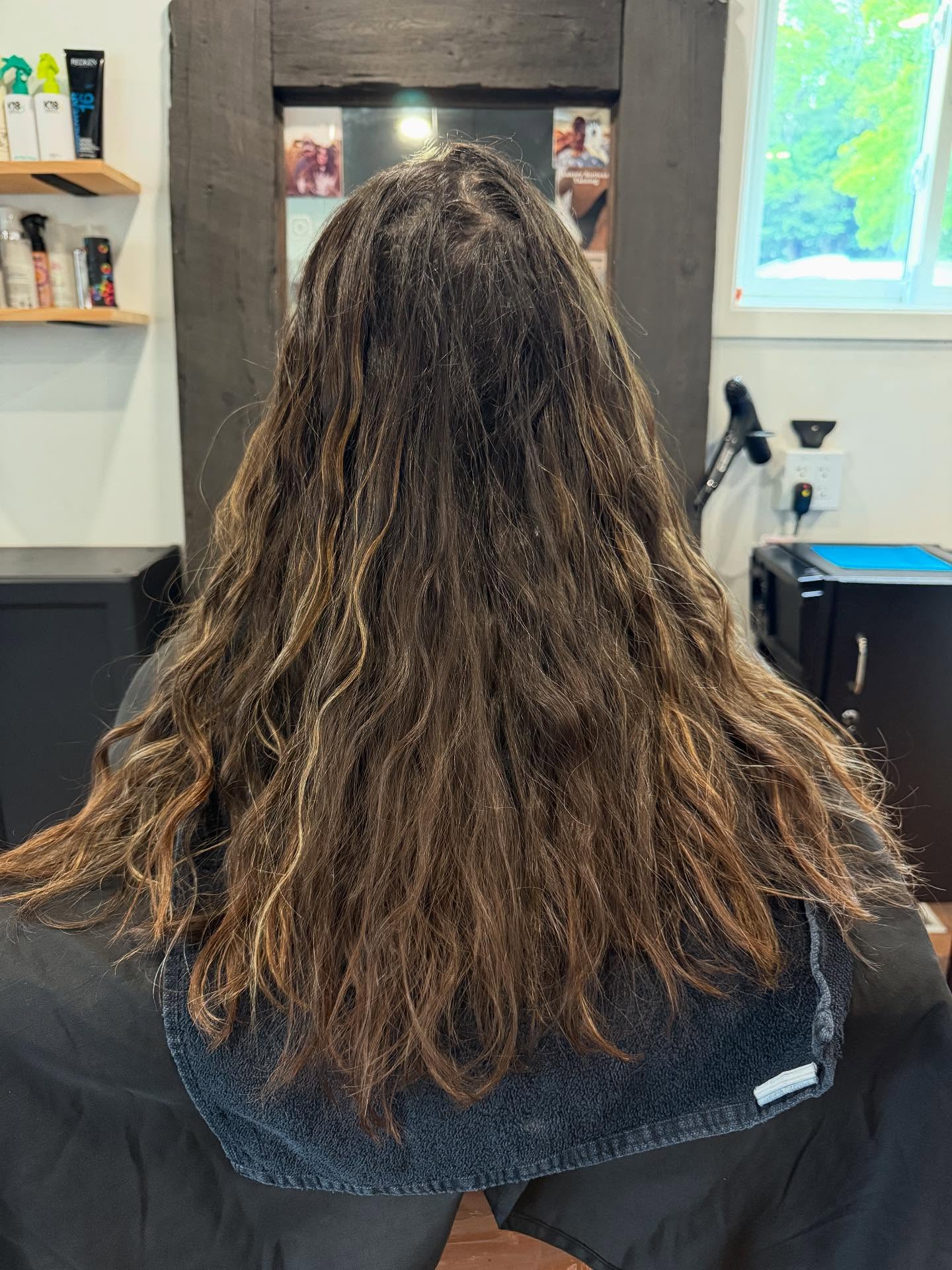 Balayage highlight work by Brianna