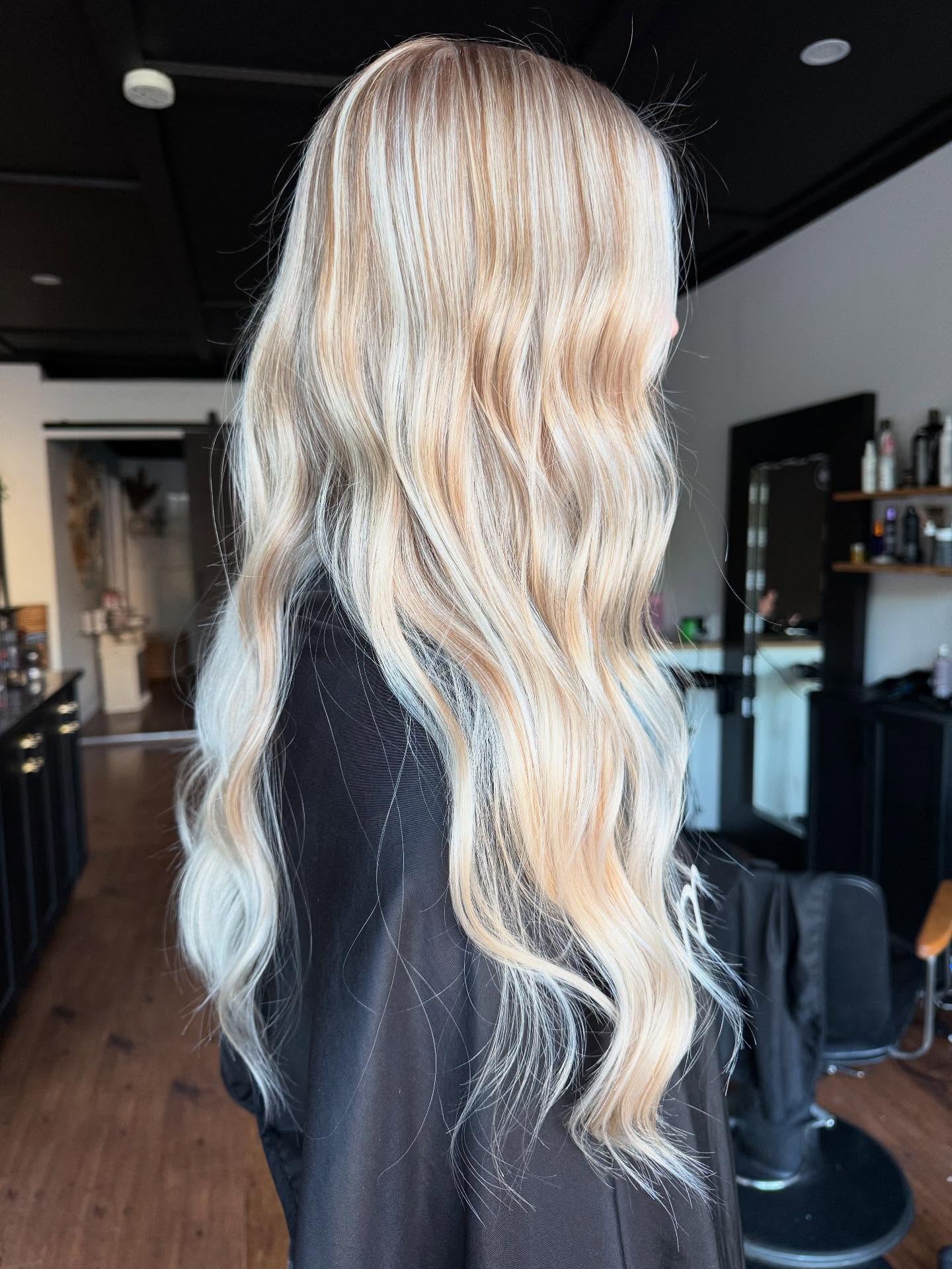 Styled colour work at A Blonde And A Brunette